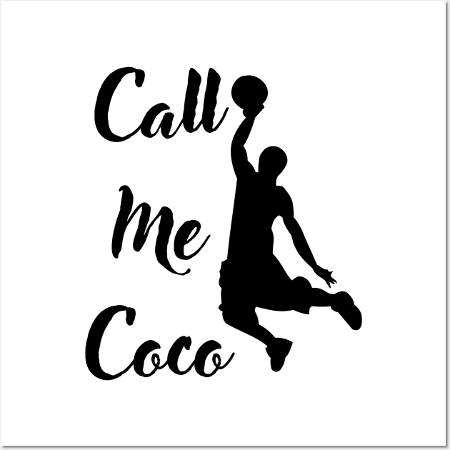 call me coco champion Wall Art by Zoubir